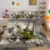 Insect Series Quilt Cover Pillowcase Two Or Three-Piece Set 3D Digital Printing Polyester