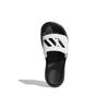Adidas Alphabounce Slide Fashion Klettverschluss Gummisohle Rutschfeste Pantoletten Unisex Sandalen Schwarz Weiß FZ0388