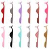 Künstliche Wimpern, praktisches Beauty-Tool, Wimpern-Pinzette aus Edelstahl, Paste, künstliche Wimpern, Curling-Clip