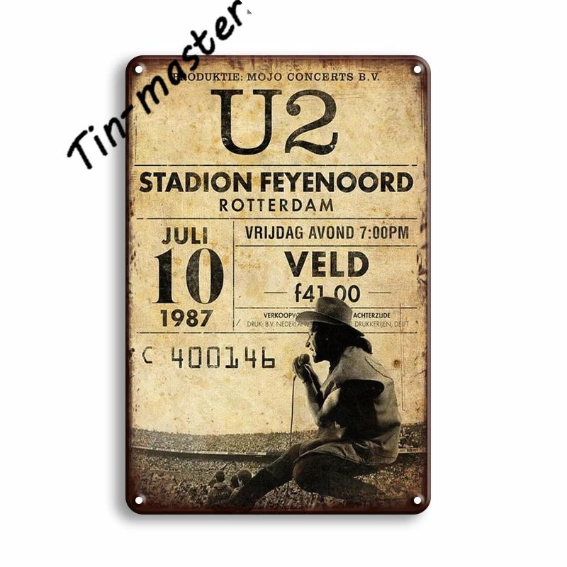 Rock N Roll Metal Poster, Tin Sign, Vintage Johnny Cash, Retro Plaque, Pub, Bar, Man Cave, Home Decoration Plates