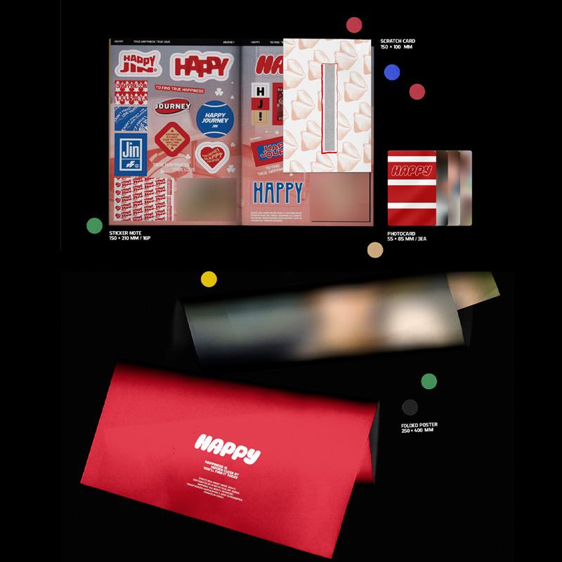 JIN (BTS) - Jin 1st Solo Album 'Happy'