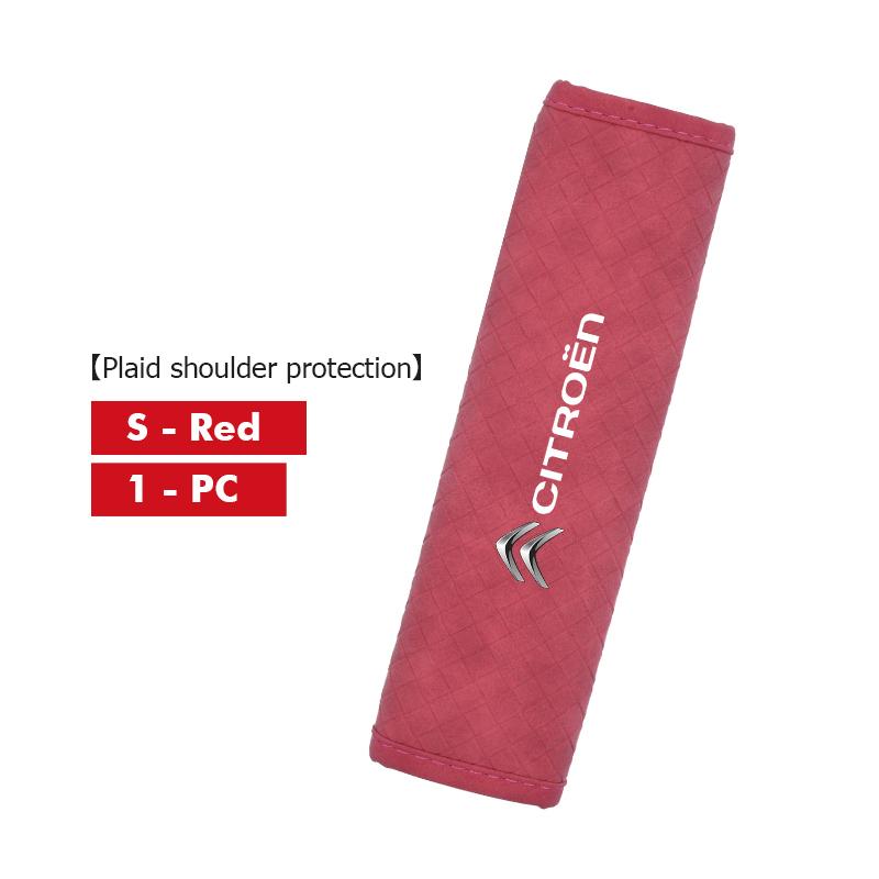 

Car Seat Belt Covers Soft Leather Shoulder Pad Backpack Straps For Citroen C4 C3 C5 C1 C2 C6 C4L DS3 DS4 Berlingo Picasso Jumper