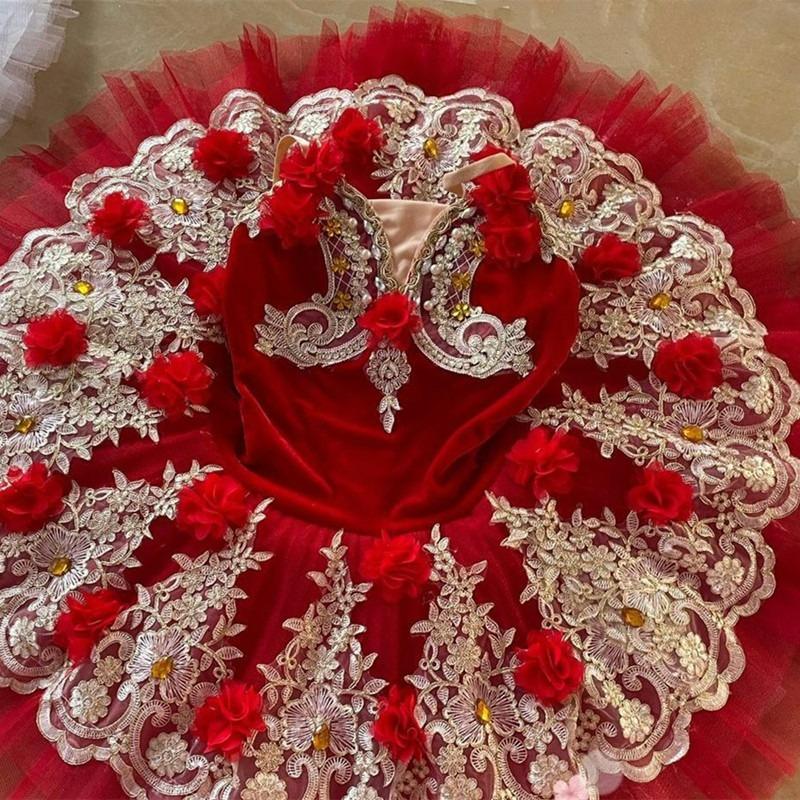 Children's Ballet Costumes, Costumes, Lace Fluffy Princess Dresses, Sweet Mesh, Girls' Ballet Costumes