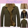Winter Bomber Jacket Men Pilot Warm Male Fur Collar Army Tactical Coat Jacket