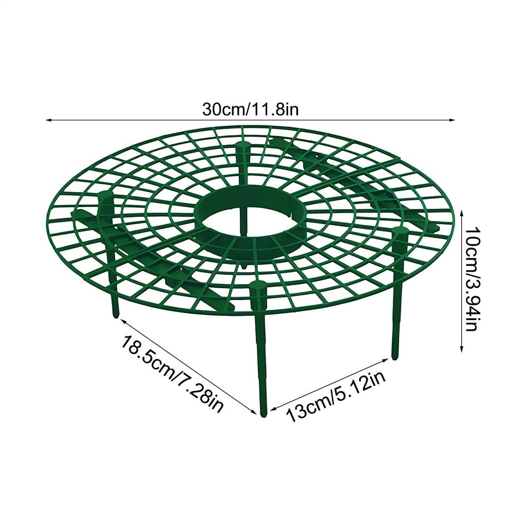 Circular strawberry rack Garden supplies Strawberry planting tray Anti rotten fruit bracket Green plant support frame Stand