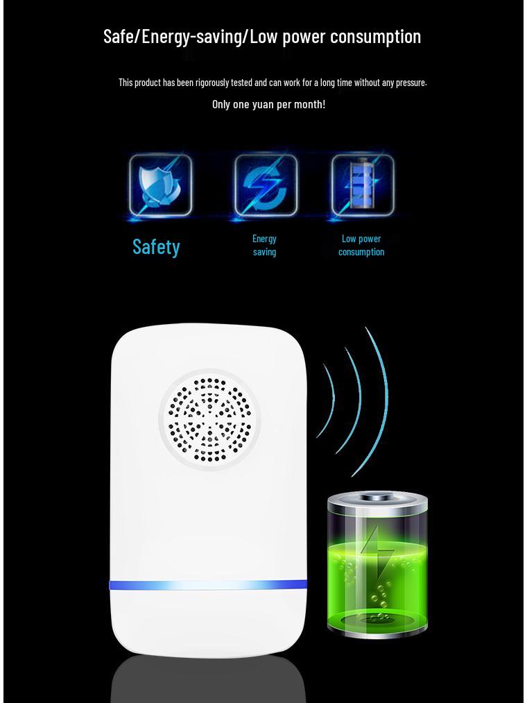Ultrasonic Pest Repeller: Mosquito, Rodent, Insect, Cockroach Repeller and Mosquito Killer Lamp