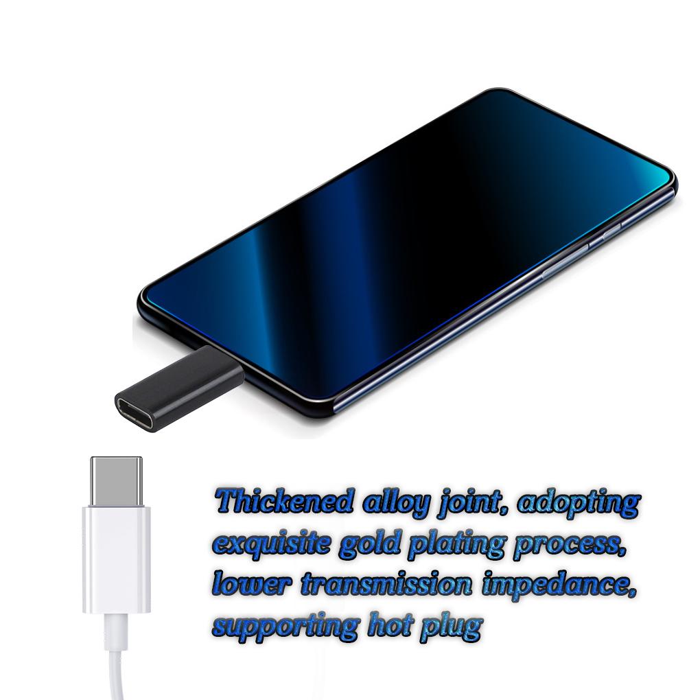 Handy-Adapter Typ C Buchse auf USB-Ladekabel für Android-Handy