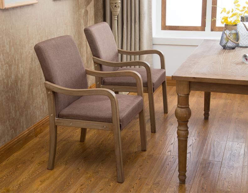 Modern Wood Dining Chair ,Simple Nordic Reclining Chairs, Study Armchair, Lounge Chair ,Hotel and Restaurant Chairs