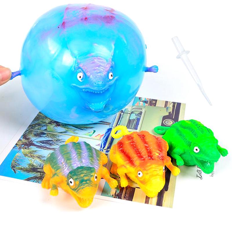 1Pc Dinosaur Antistress Inflatable Animal Toys Squeeze Soft Balloon Party Gift