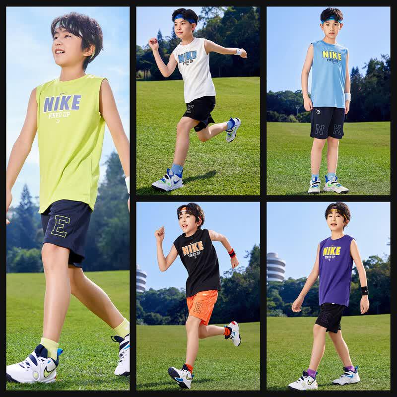 NIKE3BRAND Kids' Summer Quick-Dry Sportswear Set