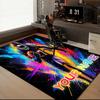 1PC Custom Name Dynamic Football Player Art Theme Floor Mat Ideal for Living Room, Game Rooms, Office, Bedroom,Floor Mat Playful Design171