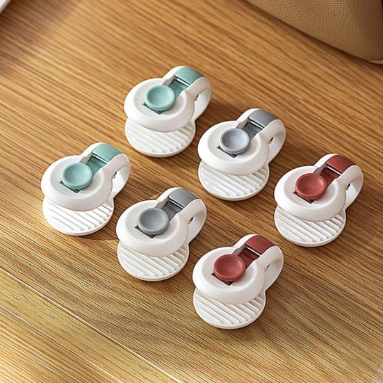 6Pcs Padded Comforter Clips Safe Locking Mini Size Simple Installation Duvet Clips Comforter Fasteners Set