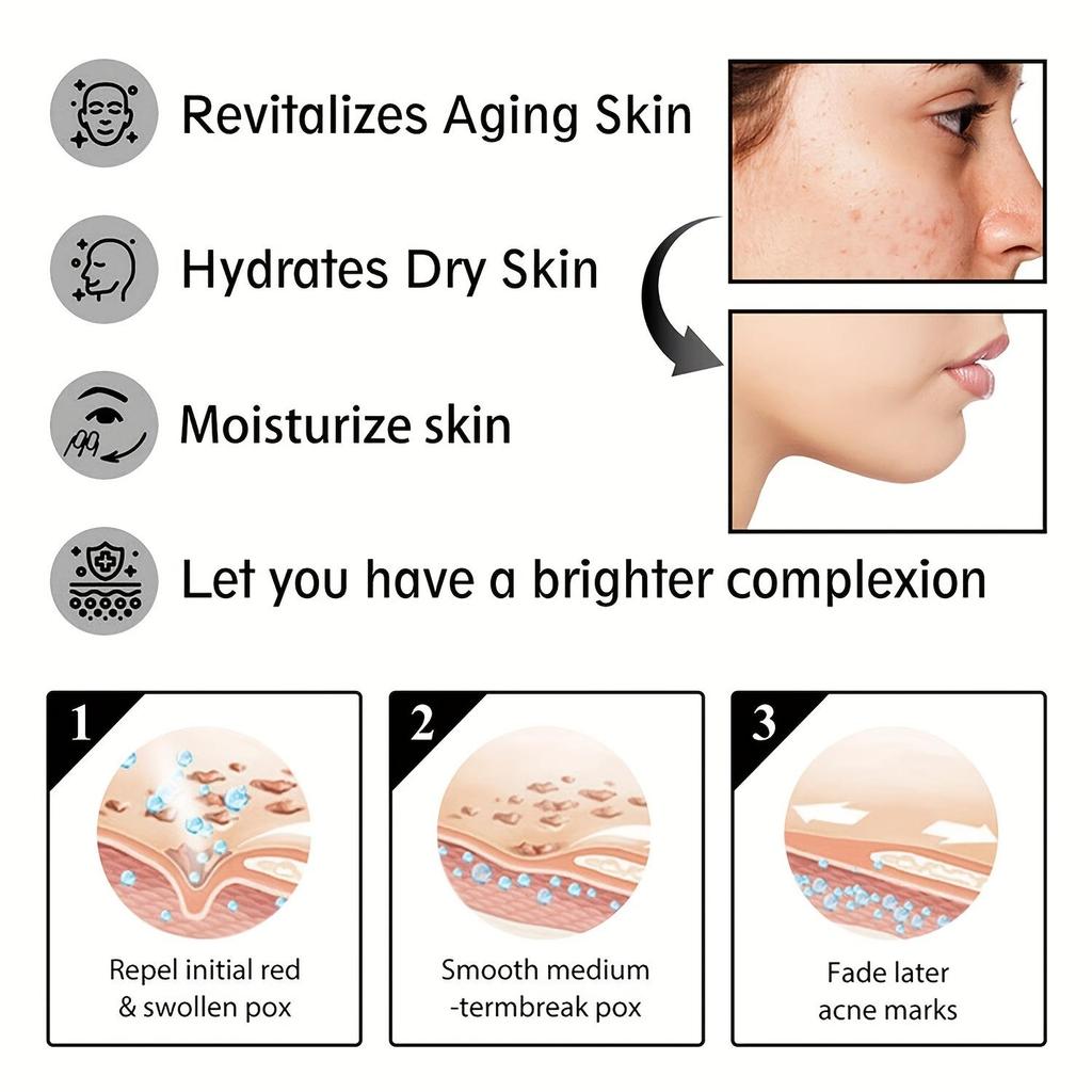 Anti Aging Whitening Essence Cream Nourishes Skin, Moisturizes and Repairs Damaged Skin, and Protects Skin Growth