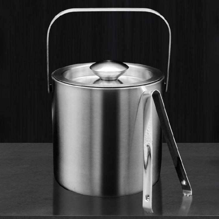 Outdoor Ice Bucket with Lid and Handle Large Capacity Ice Storage Container