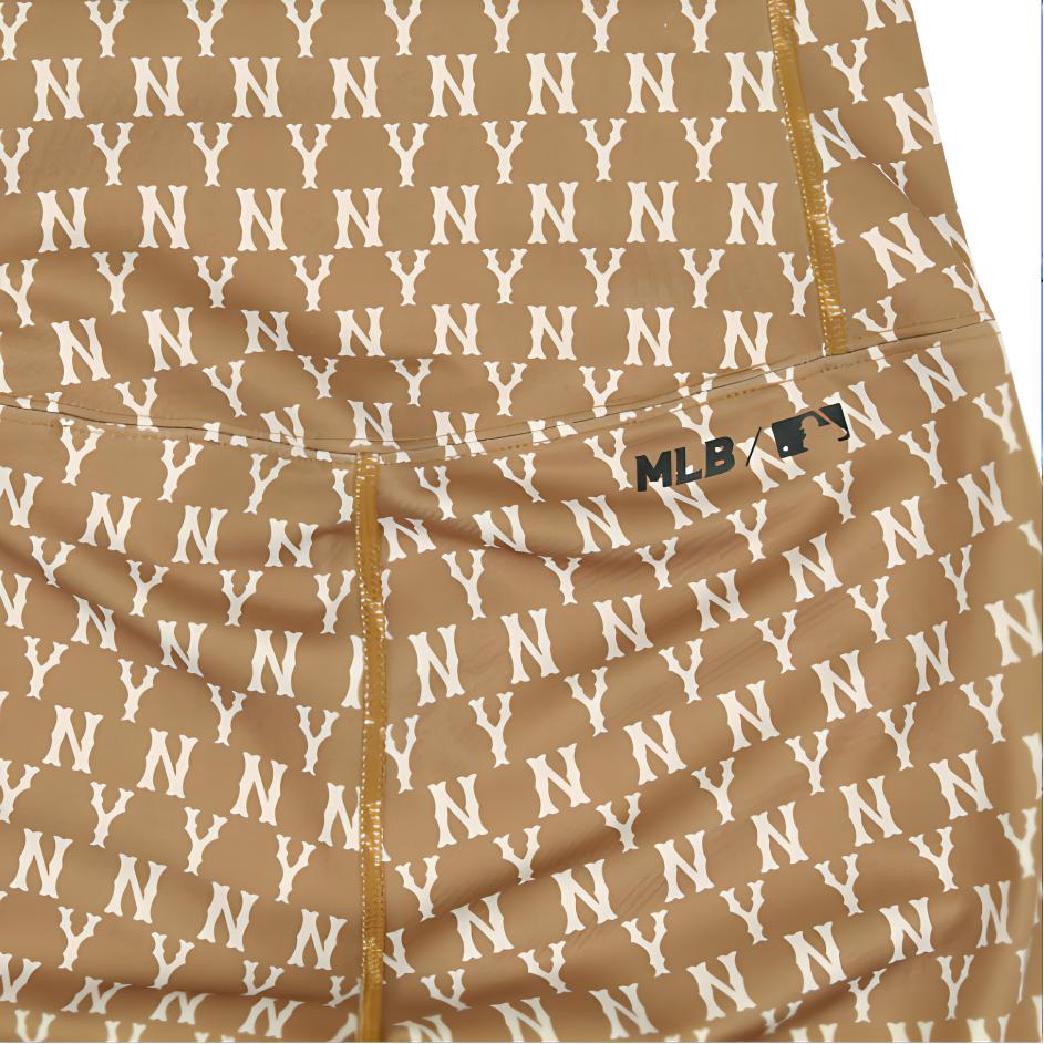 New MLB New York Yankees Pants Women's Khaki 31LGW7061-50B