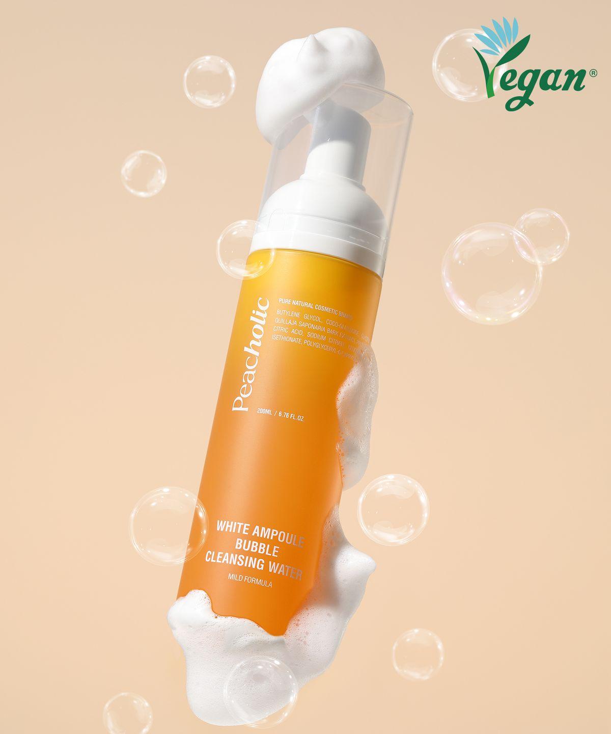 White Ampoule Bubble Cleansing Water 200ml