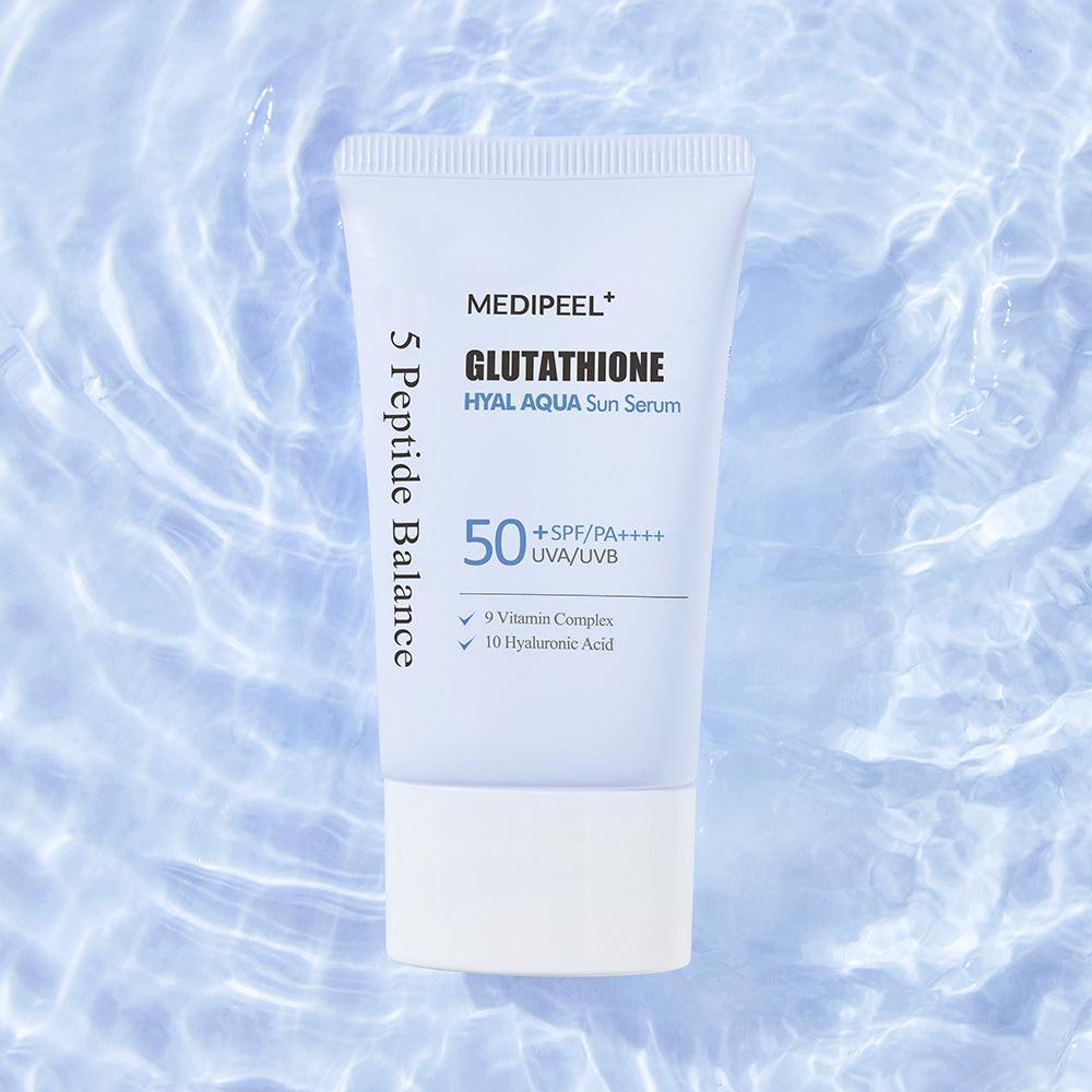 MEDI-PEEL Glutathion Hyal Aqua Sun Sérum SPF 50+ PA++++ 50ml