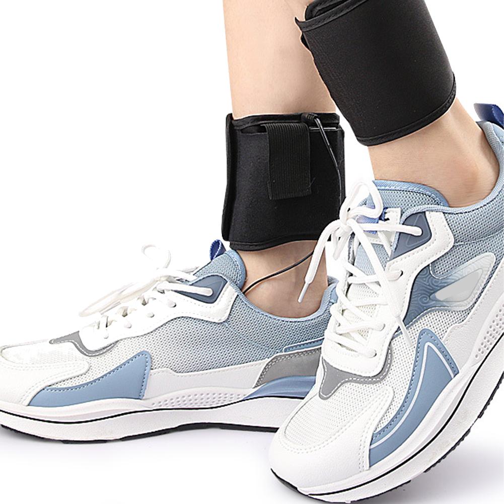 Electric Heated Insoles with Battery Box Outdoor Thermal Insoles Reusable Warming Shoe Insoles for Skiing Camping