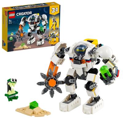 LEGO Creator Space Exploration Robot 31115, Toy Blocks, Gift, Space Robot, for Boys and Girls, Ages 7 and Up