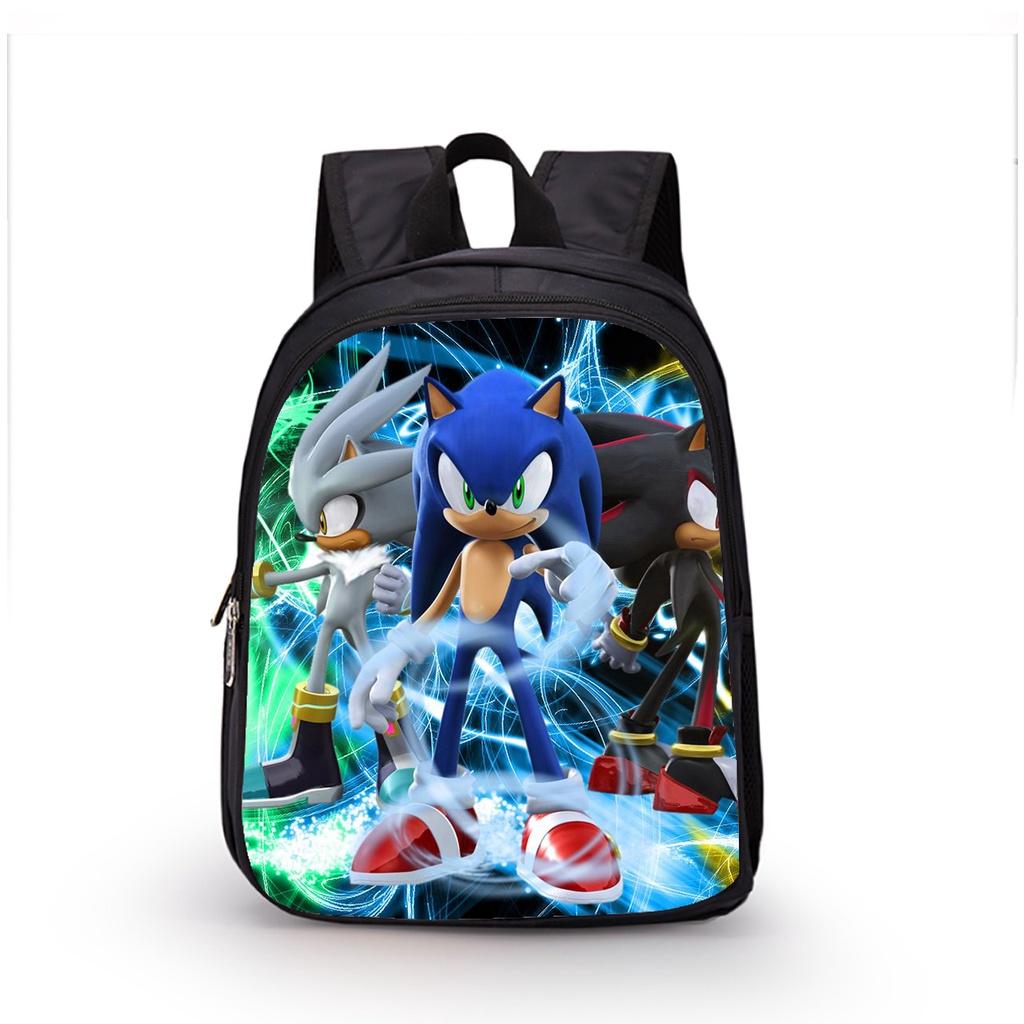 Sonic Schülerrucksack Große Kapazität Wasserdicht und Verschleißfest Kinderrucksack