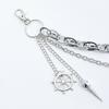 Star Pendant Gothic Rock Accessories Layered Chains Waist Belt Chain Punk Punk Pants Chain  Unisex