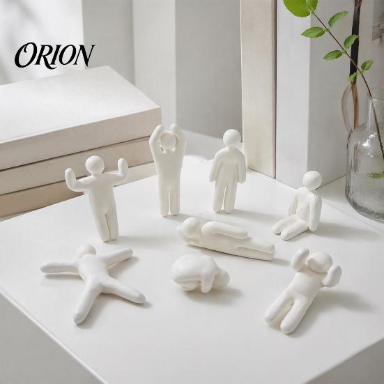 DIY Chameleon Figurine Set 8Pcs Paintable Ornaments, 3D Printed Figures with Multiple Poses for Custom Colorable Animal Desktop Decoration,