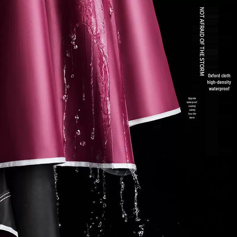Impermeable Eléctrico XL para Vehículos, Antitormenta, Cubierta de Cuerpo Completo para Motocicletas de Pedal de un Solo/Doble Pasajero