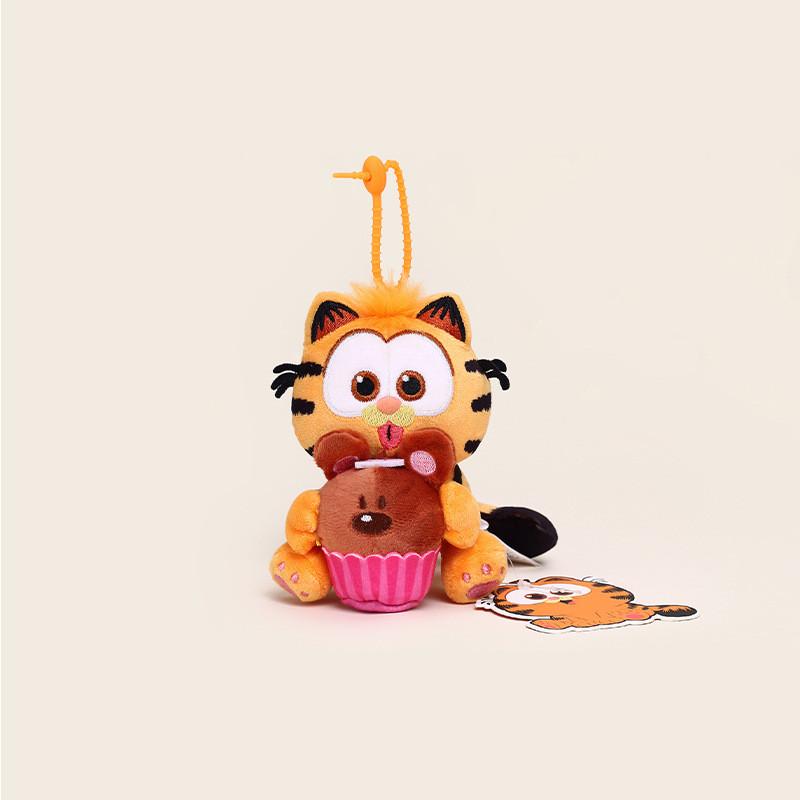 Odie Garfield Plush Dessert Keychain With Cute Design For Kids And Gift Teens
