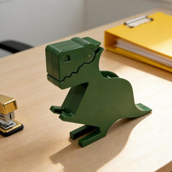 3D Dinosaurier Sticker Notizhalter Stifthalter Lustiger Schreibtisch Memo Organizer mit Schreibtischnotizspender