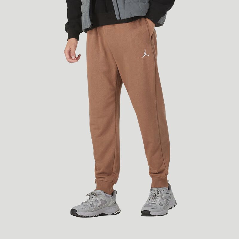 Jordan FW24 Fashion Trend Comfortable Outdoor Fitness Running Knitted Sports Pants Men pants Khaki FV7280-223