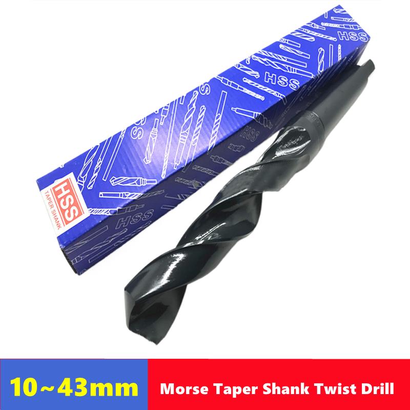 

HSS Nitridation Morse taper shank Fried Dough Twists drill bit 10~43mm, cast iron, steel metal drilling machine tool drill bit 12.5mm