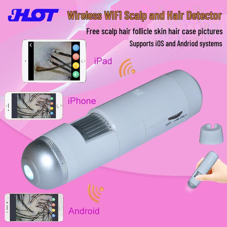 JHOT Wireless Hair & Scalp Analyzer – Hair Follicle Tester for Growth Clinics