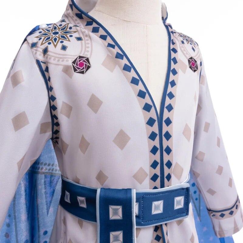 Re Magnifico Wish Cosplay Cappotto Cintura Mantello Costume Wish Re Travestimento Uomo Adulto Bambino Abiti Halloween Carnevale Costume per Gioco di Ruolo