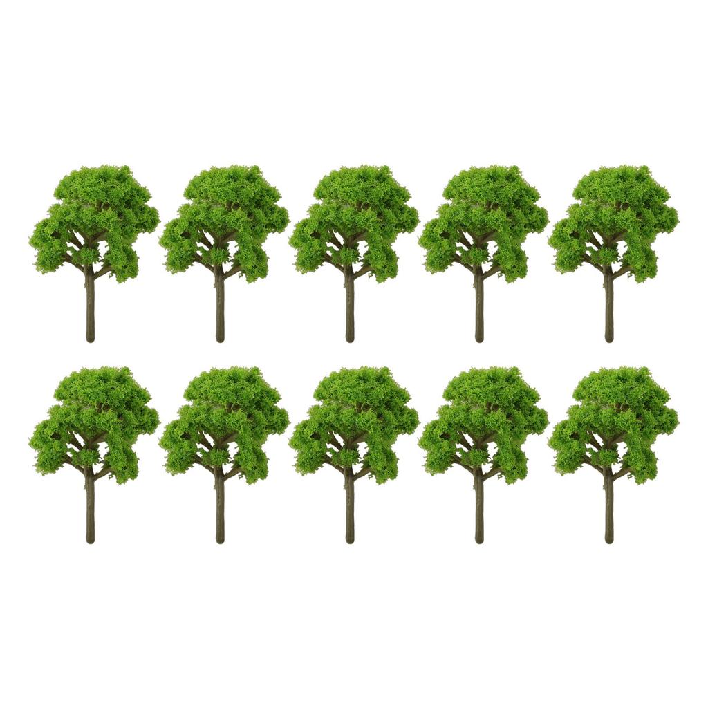 Architectural Model tree Scenery Layout Green Plastic Accessories Wargame