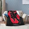 TRON Ares Dillinger Systems Flannel Blanket Runner Identity Disc Fashion Throw Blankets for Home 150*125cm Lightweight