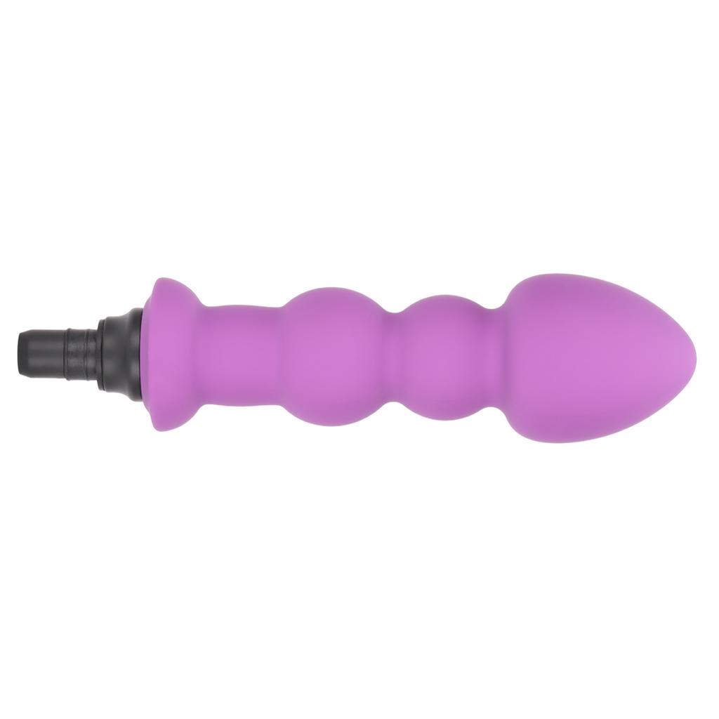 Muscle Massager Head Waterproof Silicone Replacement Head Accessory for   Tissue Massager Purple