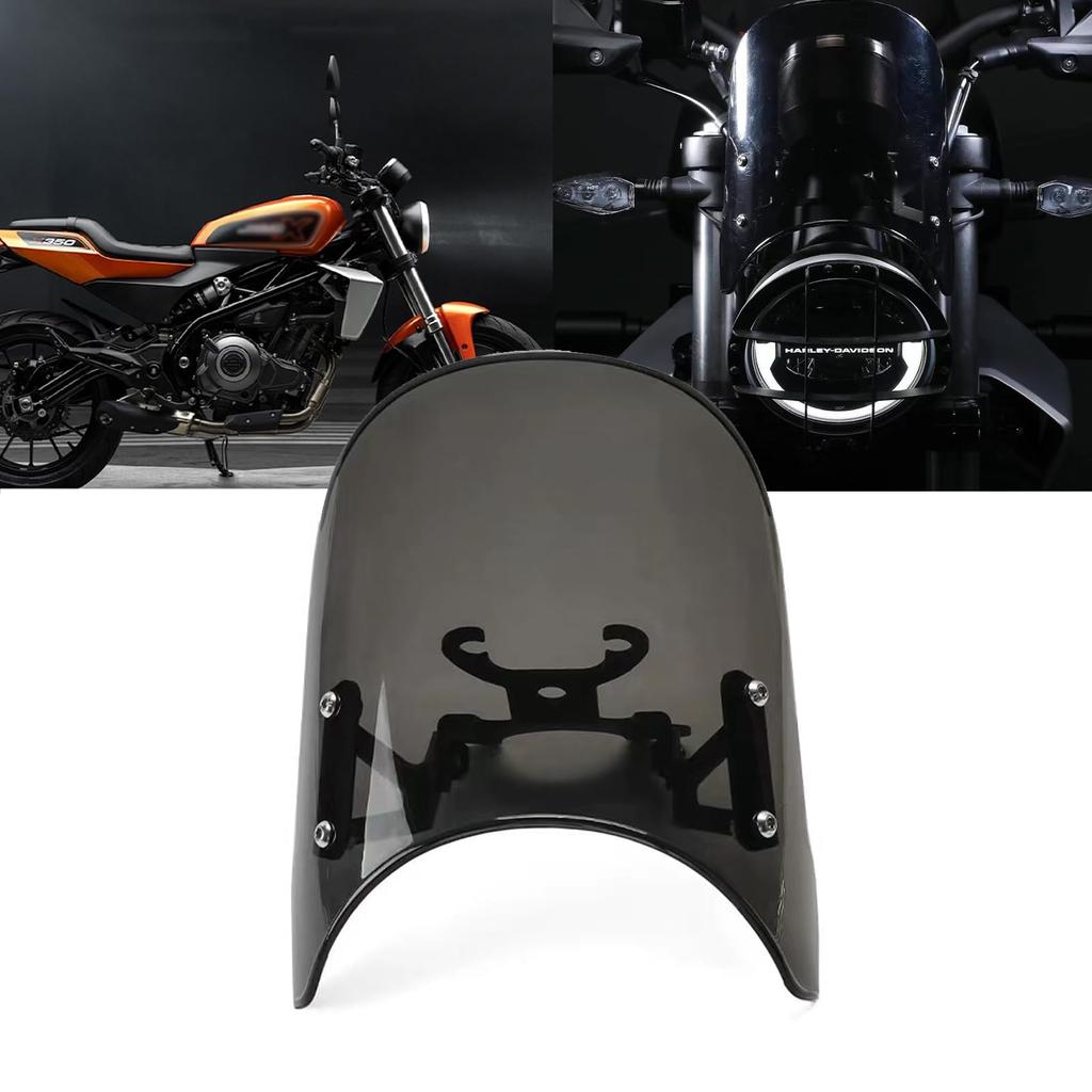 MAORANG FOR X350 x350 2023- 2025 Modified Windshield Front Windscreen Deflector Windscreen Mirror Accessories Motorcycle Accessories