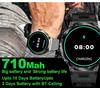 2025 New 1.85-inch Ultra HD AMOLED Smart Watch Men GPS Bluetooth Call 710 Mah Battery 400+Dial Fitness Sport Fitness Smartwatch