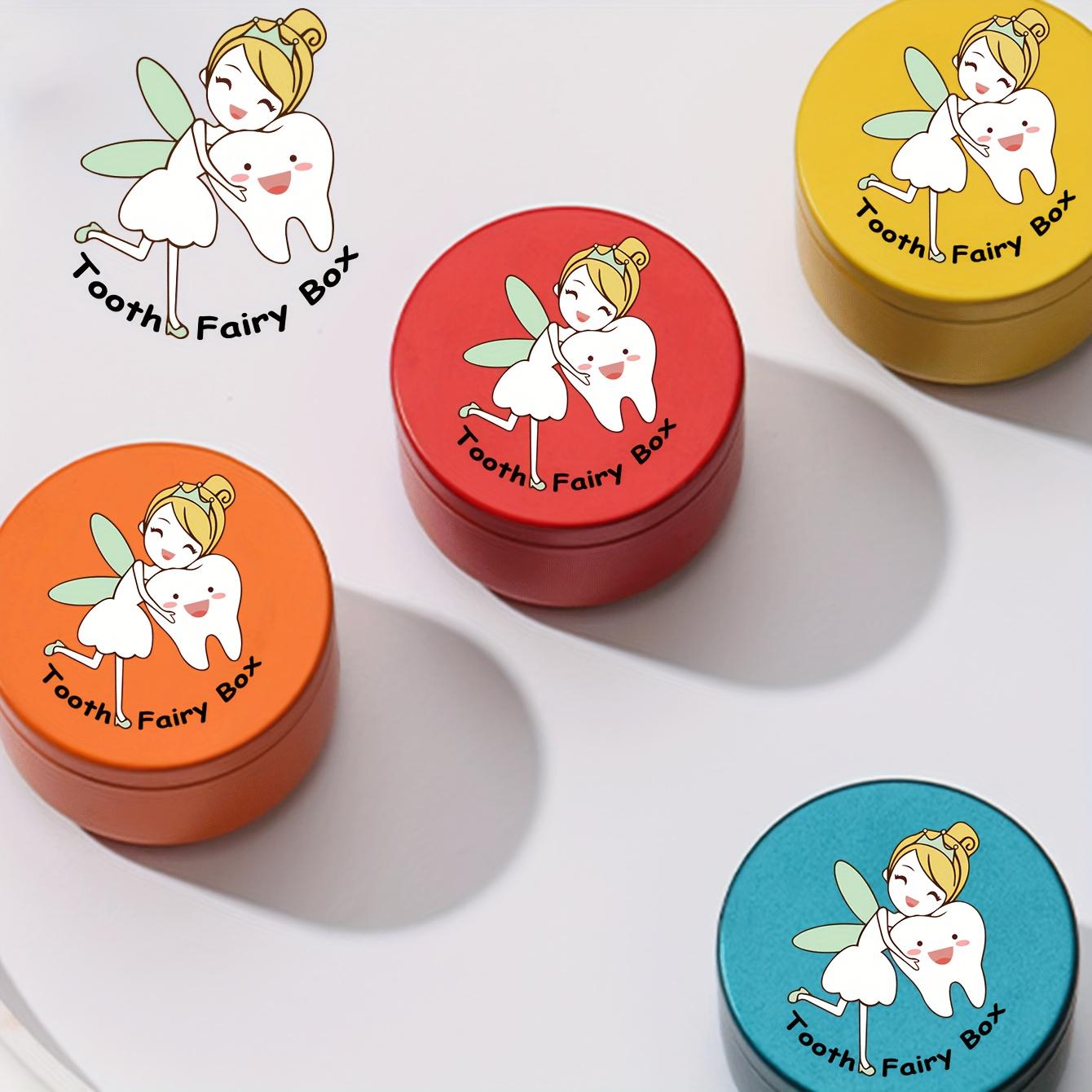 

Cute Tooth Fairy Keepsake Box, Tooth & Umbilical Cord Storage Organizer, Perfect Christmas Gift for Children United States