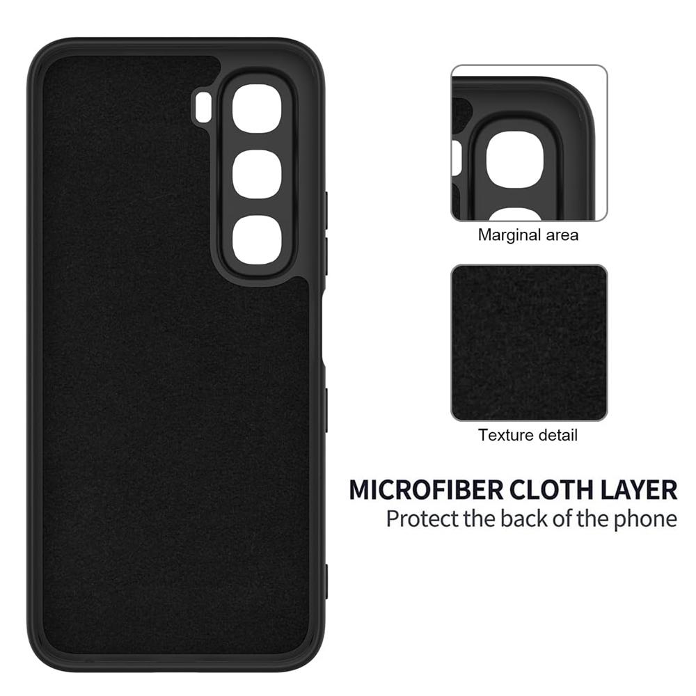 Flexible Liquid Silicone Case For Infinix Note 50 Pro 4G Pro+ Plus 50s 50x 5G Protective Cover Bumper Fundas Coque