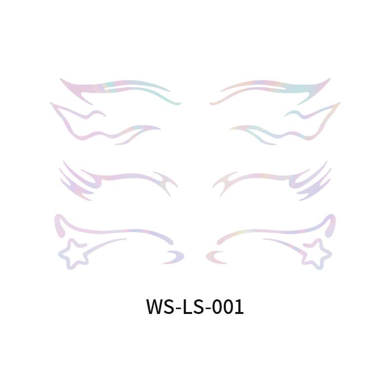 New Arrival Face Makeup Freckles Patches Temporary Waterproof Sparkle Glitter Freckles Face Tattoo Glitter Freckles