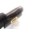 Used Salvatore Ferragamo Gancini 2WAY Handbag leather Brown Used Women