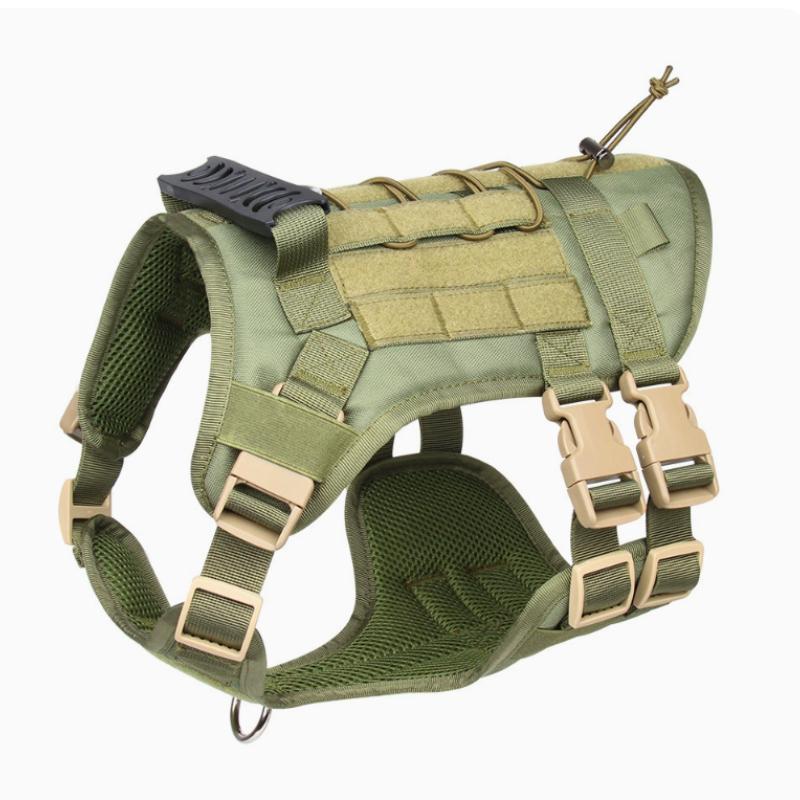 Large Dog Tactical Chest Strap Outdoor Waterproof Explosion-proof Traction Rope Chest Strap Medium and Large Working Dog Vest