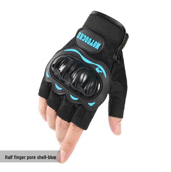 Breathable Non-Slip Summer Half-Finger Cycling & Motorcycle Gloves