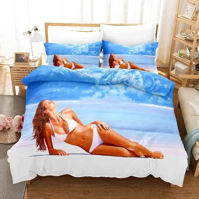 Bikini Beauty Strand Bettwäsche Set Für Schlafzimmer Weiche Moderne Tagesdecken Bequeme Kinder Bettbezug Steppdeckenbezug Und Kissenbezug