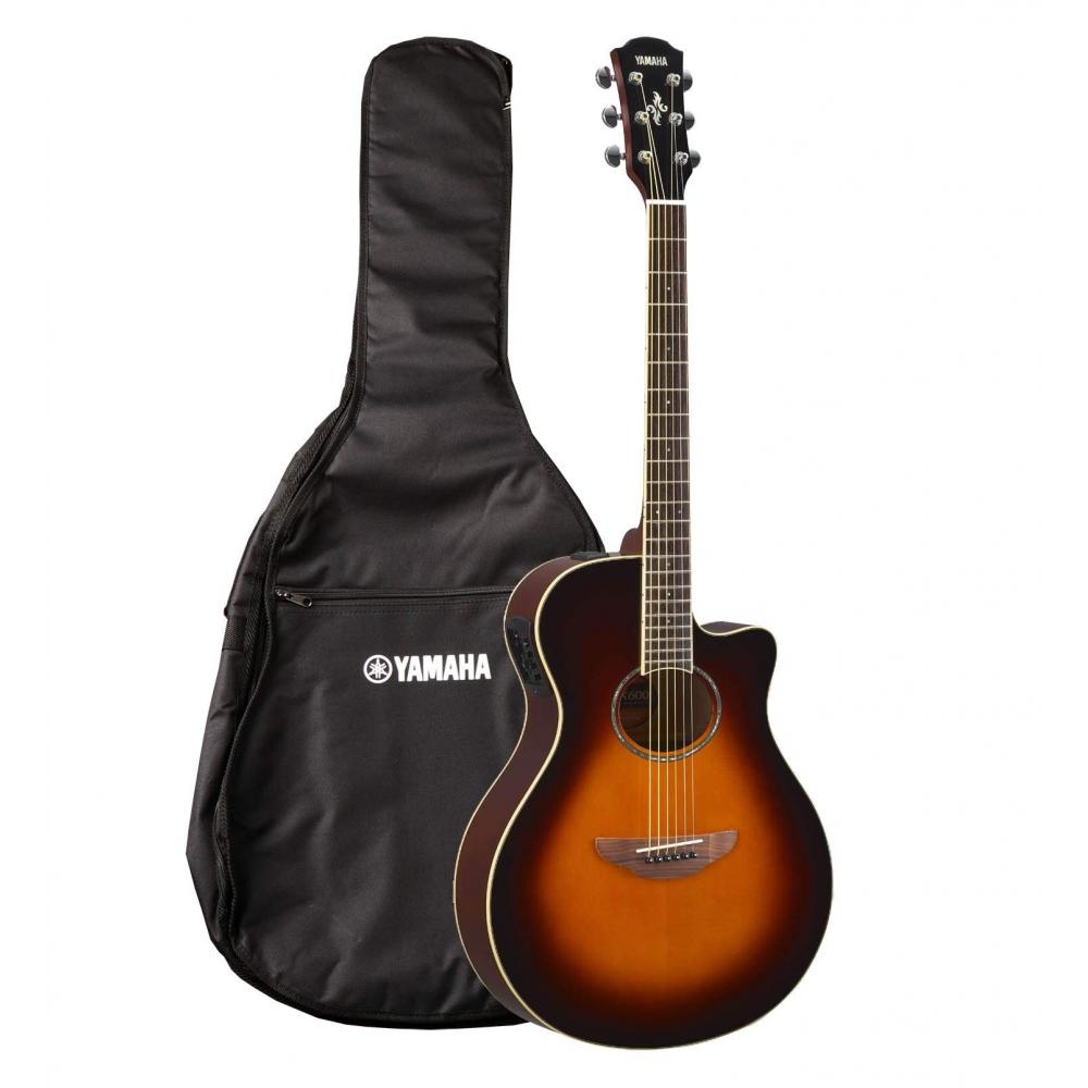 

YAMAHA APX600 OVS Yamaha Electro Ki s Тонкий корпус и вырез для удобства игры