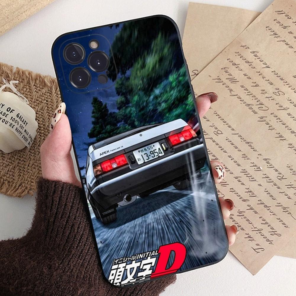 Anime Initial D AE86 Rücklicht Handyhülle Für iPhone 14 11 12 13 Mini Pro XS Max Hülle 6 7 8 Plus X XR SE 2020 Funda Schale