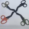 Portable Outdoor Tactical First Aid Scissors - Multi-functional Angled Canvas Shears
