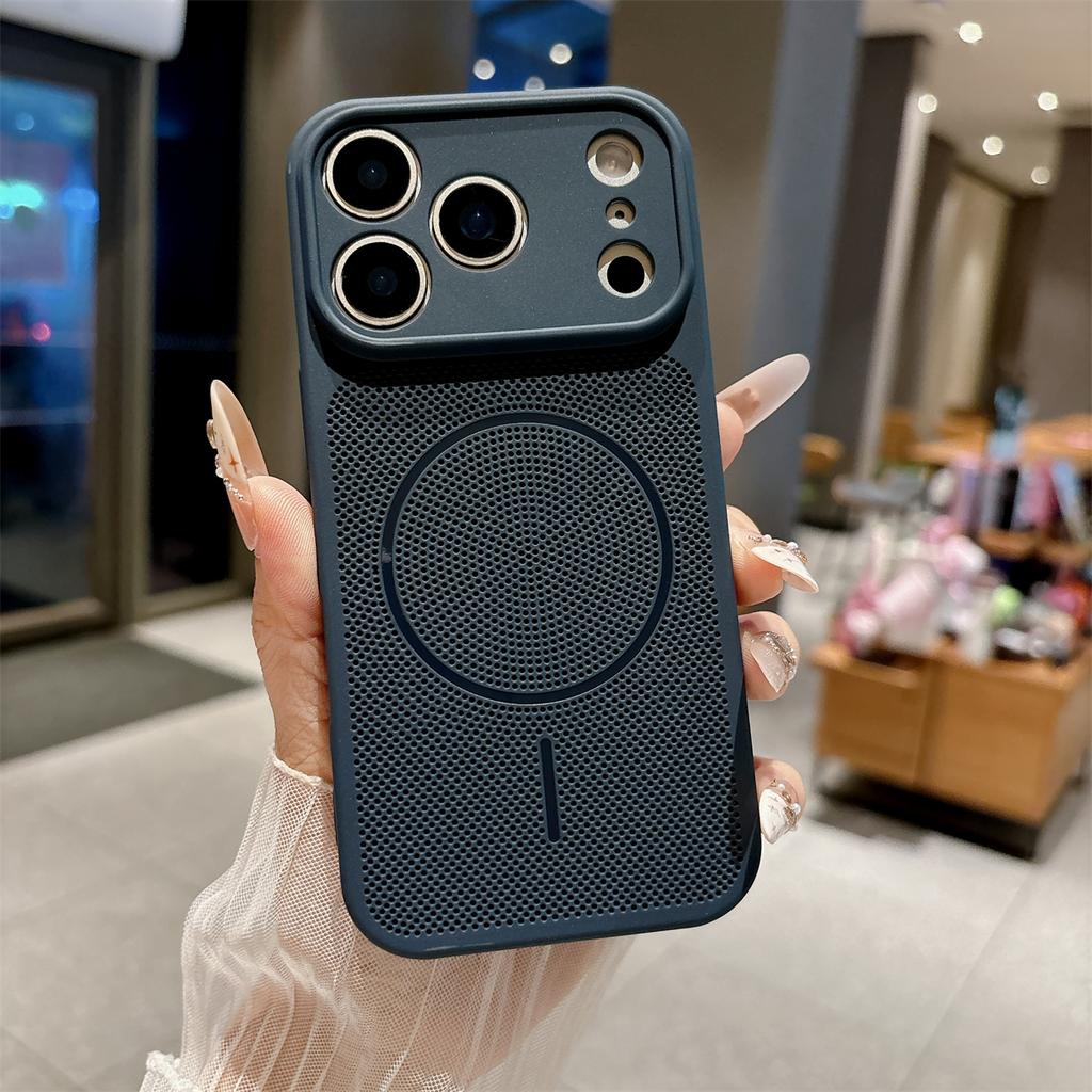 Cololing Mesh TPU Case for iPhone 17 16 15 14 13 12 Pro Max Plus Cover Soft Silicone Full Camera Protector Shockproof Shell