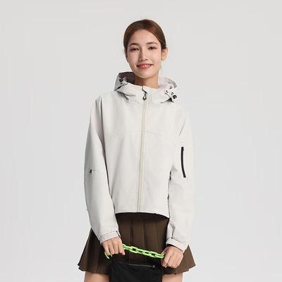 Fengxun Damen Outdoor Windbreaker Jacke